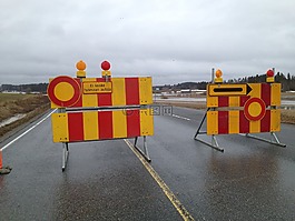 道路,橫過,禁止