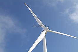發電廠,天空,風