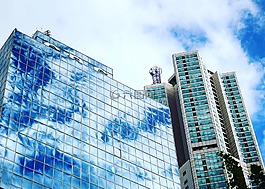 云,藍色,天空