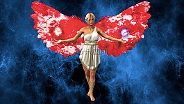 天使,仙女,翅膀