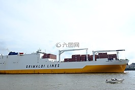 船舶,觀點,水