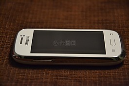 三星,白,電話