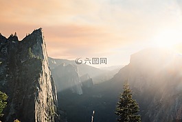 山,懸崖,急傾斜