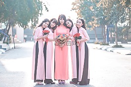 戶外,女子,人