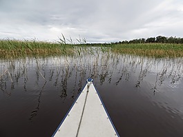 劃獨(dú)木舟,錯(cuò)誤,湖