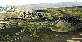 冰岛,拉基火山,泡沫