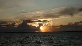 夕陽大海,海,abendstimmung
