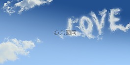 愛情,云,浪漫