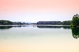 水,湖,湖景