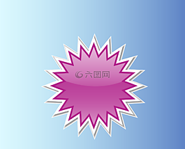 紫,明星,氣球