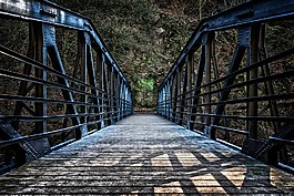 橋,鐵,老
