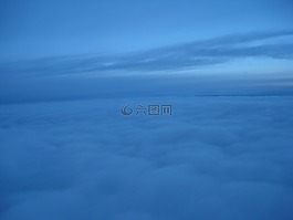 云,天空,飛行