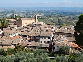 圣,giminiano,托斯卡纳