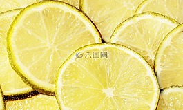 石灰,酸橙片,柑橘類水果