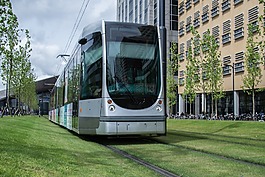電車,火車,城市