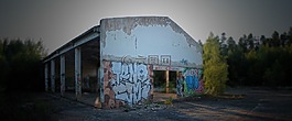 建筑,老,軍事領域
