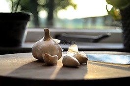 大蒜,廚房,食品