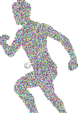 運行,男子,男