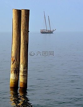 系泊設(shè)備,小船,湖