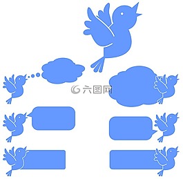 twitter,鸟,从动件