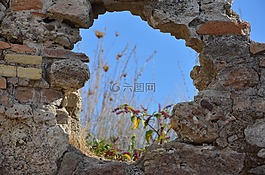 巖,展望,景觀