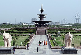 贱民prerna sthal,纪念馆,喷泉