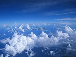 空中拍摄的照片,天空,白