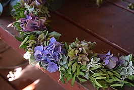 花環(huán),鮮花,輪圈
