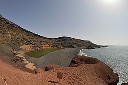 地球,湖,綠色