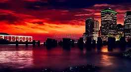 紐約城,城市,天際線