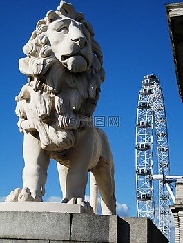 倫敦,獅子,城市