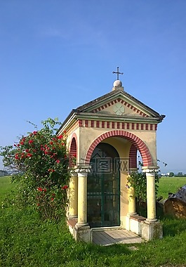 教堂,意大利,小