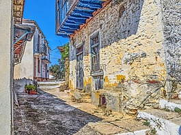 希腊,skopelos,glossa