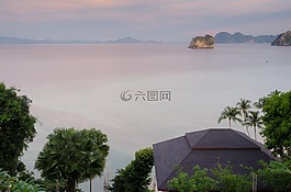 島,海,泰國