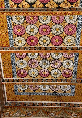 曼陀羅,寺復(fù)雜,寺天花板