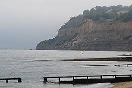 景觀,海,懷特島
