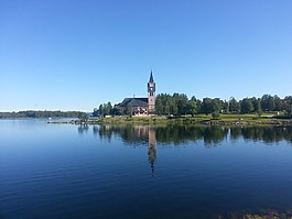 arjeplog,教會,水