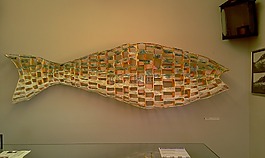 展覽,魚,模型
