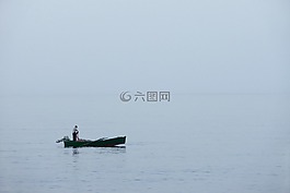 漁,日出,黃昏