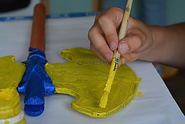 漆,繪畫(huà),鉛筆