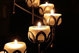蠟燭,燭臺(tái),光
