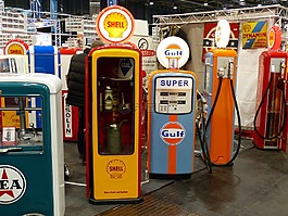 加油站,oldtimer,燃料