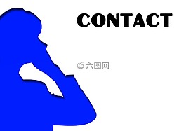 電話,女子,在