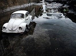 卡車,玩具,白