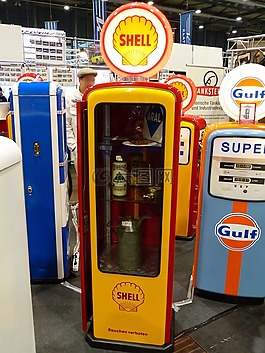 加油站,oldtimer,燃料