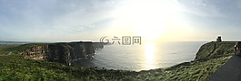 莫赫陡崖,愛爾蘭,全景