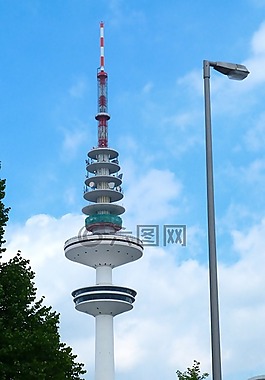 漢堡,廣播發(fā)射塔,遠(yuǎn)程米歇爾 ·
