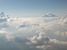 云層,云朵,云海