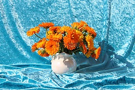 花束,花瓶,鲜花