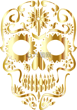 糖頭骨,骨骼,calavera